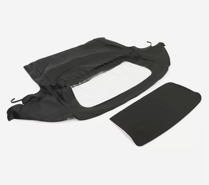 Mazda MX-5 Miata NA/NB black vinyl soft top with clear window